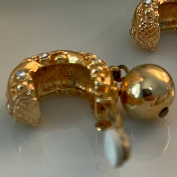 SWAROVSKI, CRAFT RHINESTONE EARRINGS COLLECTION (3) - Picture 8 of 10